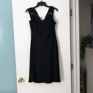 Knee length black drew